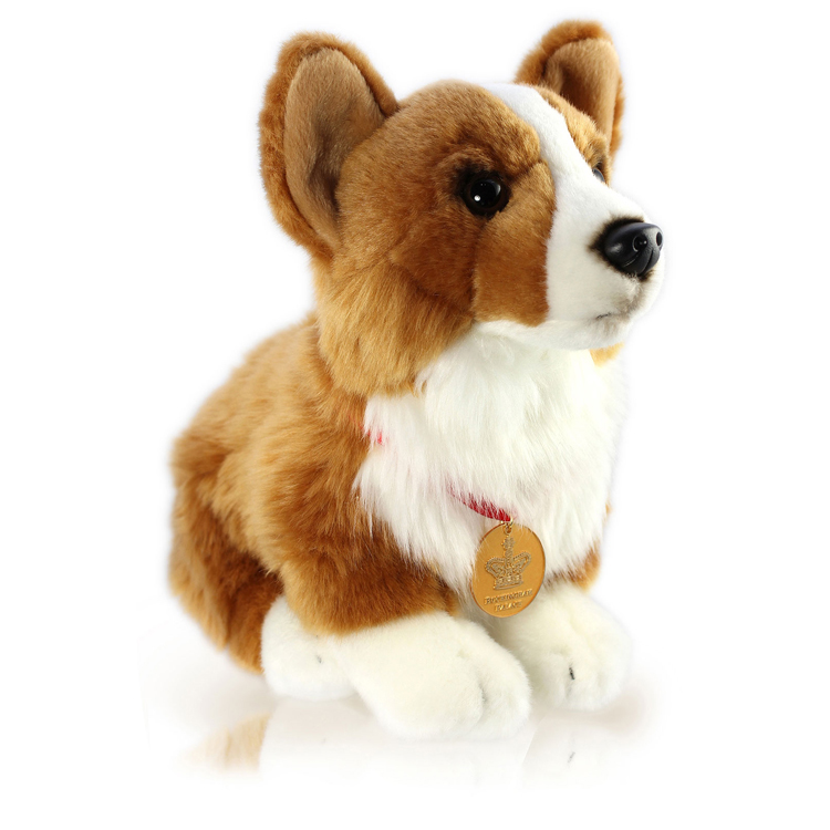 stuffed corgi dog toy