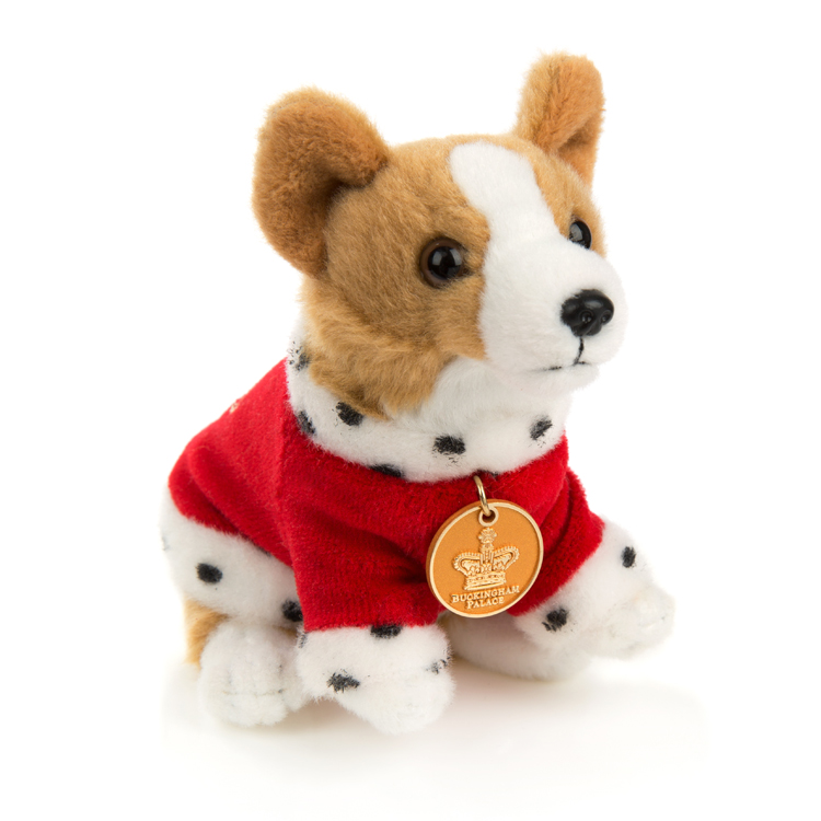 cuddly corgi toy