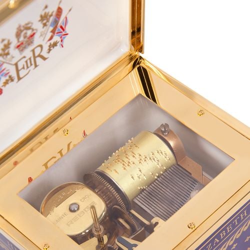 Limited Edition Longest Reigning Monarch Music Box