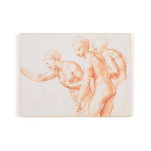 Drawing the Italian Renaissance Three Graces Magnet