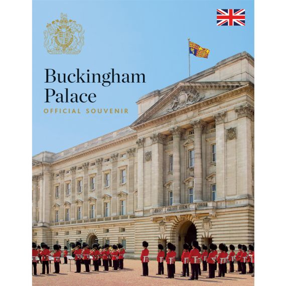 Front cover of Buckingham Palace Official Souvenir, English edition. 