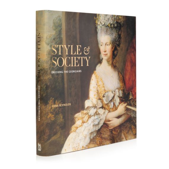 Front cover of Style & Society Dressing the Georgians book. Featuring a painting from the exhibition.