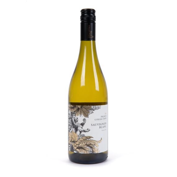 Front of the Sauvignon Blanc with Lion and acanthus leaves, 